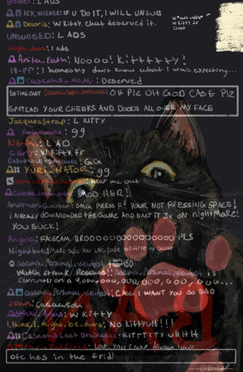 P.O.V Caseoh left kitty in charge of the stream: